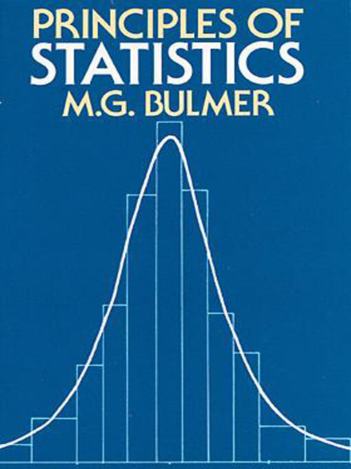 Cover image for Principles of Statistics